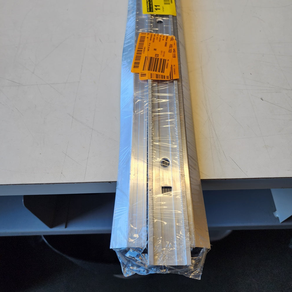 3.5 in. x 36 in. Silver Adjustable Aluminum with Vinyl Seal Door Weatherstripping Threshold (8664) 3.5 in. x 36 in. Silver Adjustable Aluminum with Vinyl Seal Door Weatherstripping Threshold (8664)